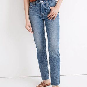 NWT 26P Madewell Mid-Rise Perfect Vintage Jean Enmore Wash Petite